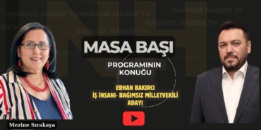 Masa Başı Programının Konuğu Oldu