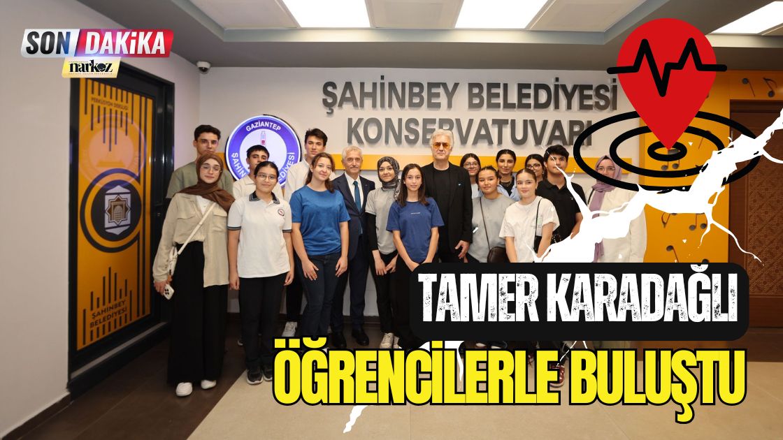Şahinbey Konservatuarı Tamer Karadağlı'yı Ağırladı