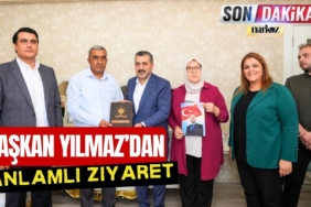 Başkan Yılmaz, Gazi Doğan ve Boz'u Evinde Ziyaret Etti