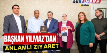 Başkan Yılmaz, Gazi Doğan ve Boz'u Evinde Ziyaret Etti