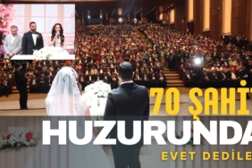 70 Şahit Huzurunda "Evet" Dediler 