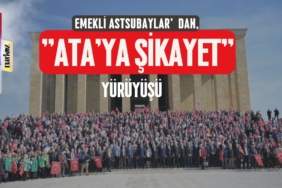 Ata'ya Şikayet Yürüyüşü Emekli Astsubaylar, Dünya Astsubaylar Günü'nde Hak Talepleri İçin Anıtkabir'deydi