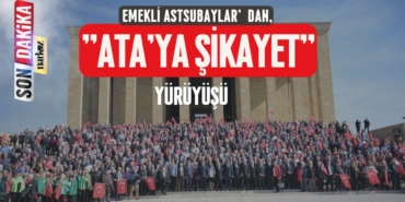 Ata'ya Şikayet Yürüyüşü Emekli Astsubaylar, Dünya Astsubaylar Günü'nde Hak Talepleri İçin Anıtkabir'deydi