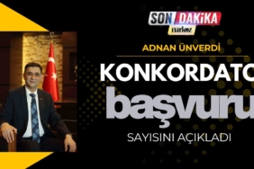 Başkan Adnan Ünverdi: “Gaziantep’te konkordato başvurusu sayısı sanıldığı kadar yüksek değil” Başkan Adnan Ünverdi “Gaziantep’te konkordato başvurusu sayısı sanıldığı kadar yüksek değil”