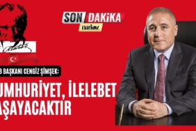 GOSB Başkanı Cengiz Şimşek: Cumhuriyet, İlelebet Yaşayacaktır