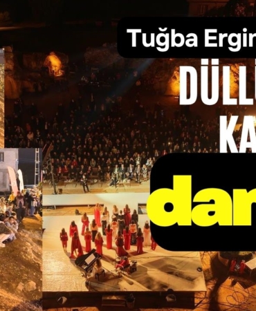 Tuğba Ergin Defilesine Düllük Köyü Kadınları Damga Vurdu