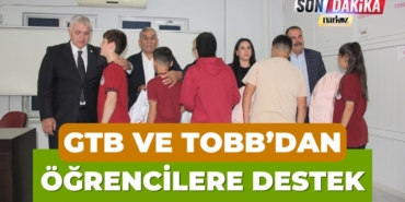 GTB ve TOBB 14 Okulda Öğrencileri Isıttı