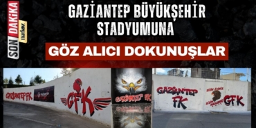 Gaziantep Büyükşehir Stadyumuna Göz Alıcı Dokunuşlar