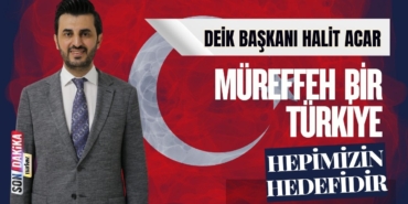 Türkiye-Irak İş Konseyi Başkanı Halit Acar 29 Ekim Mesajı
