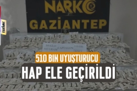 Gaziantep’te Tırda 510 Bin Uyuşturucu Hap Ele Geçirildi: 1 Kişi Tutuklandı