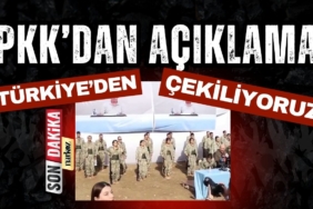PKK'dan flaş açıklama: Tüm güçlerimizle Türkiye'den çekiliyoruz