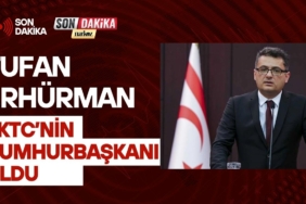 KKTC'nin Yeni Cumhurbaşkanı Tufan Erhürman Oldu KKTC'nin Yeni Cumhurbaşkanı Tufan Erhürman Oldu