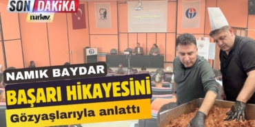 Namık Baydar Başarı Hikâyesini Gözyaşlarıyla Anlattı