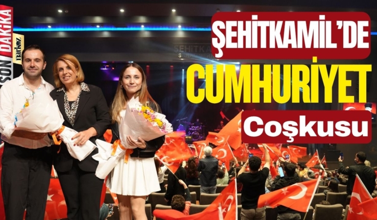 Şehitkamil'de Cumhuriyet Coşkusu