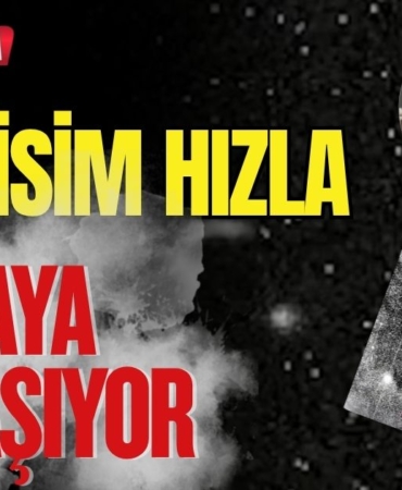 Dev cisim Dünya'ya yaklaşıyor