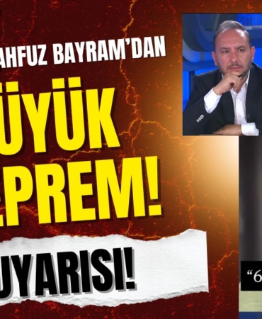 Astrolog Mahfuz Bayram'dan 2026  İçin Büyük Deprem Uyarısı