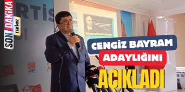 Cengiz Bayram CHP Gaziantep İl Başkanlığına Adaylığını Açıkladı