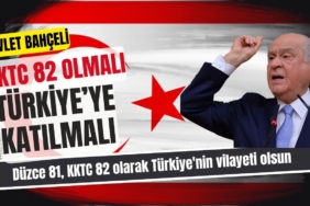 MHP Lideri Bahçeli: KKTC Türkiye'ye Katılmalı MHP Lideri Bahçeli: KKTC Türkiye'ye Katılmalı