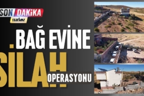 Gaziantep’te Bağ Evine Büyük Silah Operasyonu: Toprağa Gömülü Ağaçlar Altında Silahlar Bulundu