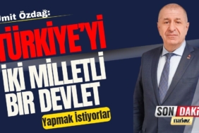 Ümit Özdağ: Türkiye'yi İki Milletli Bir Devlet Yapmak İstiyorlar Ümit Özdağ: Türkiye'yi İki Milletli Bir Devlet Yapmak İstiyorlar