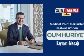 Medical Point Gaziantep Hastanesi’nden 29 Ekim Cumhuriyet Bayramı Mesajı