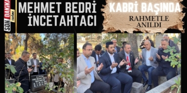 Efsane Hoca İncetahtacı, Kabri Başında Hüzün ve Rahmetle Yâd Edildi