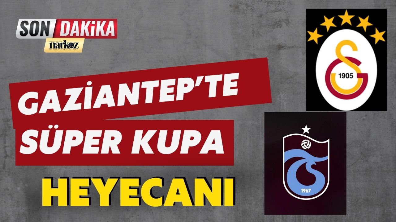 Süper Kupa Coşkusu Gaziantep'e Geliyor!
