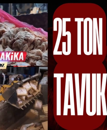 Antalya'da 25 ton tarihi geçmiş tavuk imha edildi