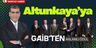 Altunkaya’ya anlamlı ödül