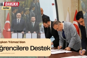 Başkan Yılmaz'dan Öğrencilere 3 Ayrı Destek