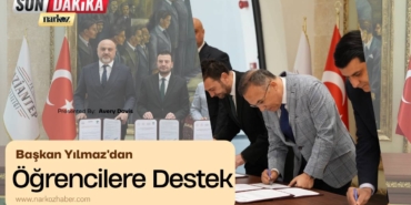 Başkan Yılmaz'dan Öğrencilere 3 Ayrı Destek