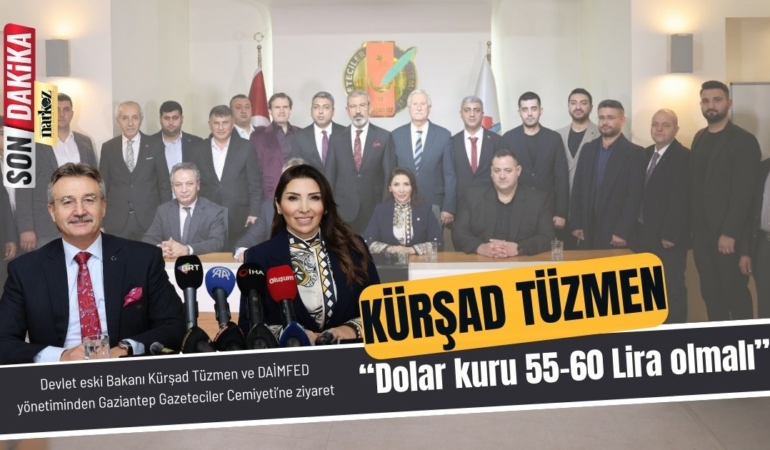 Devlet eski Bakanı Kürşad Tüzmen