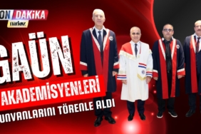 GAÜN Akademisyenleri Unvanlarını Törenle Aldı