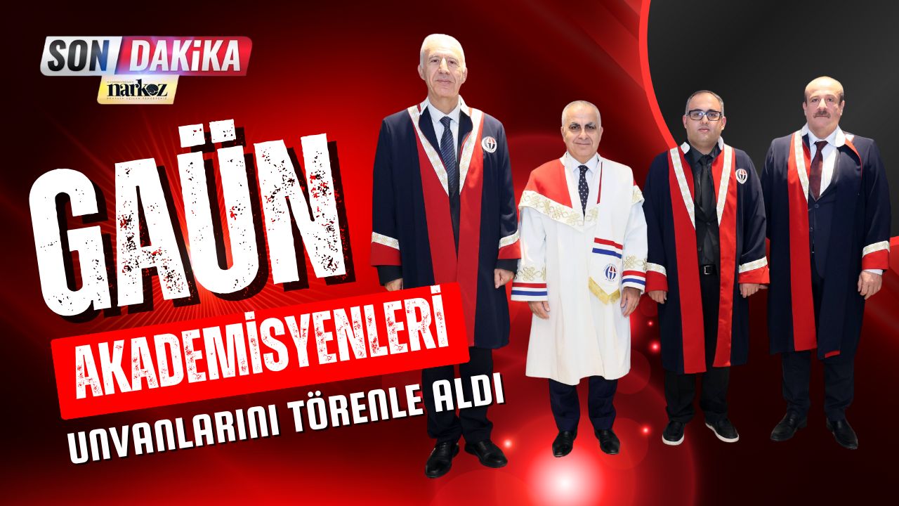 GAÜN Akademisyenleri Unvanlarını Törenle Aldı