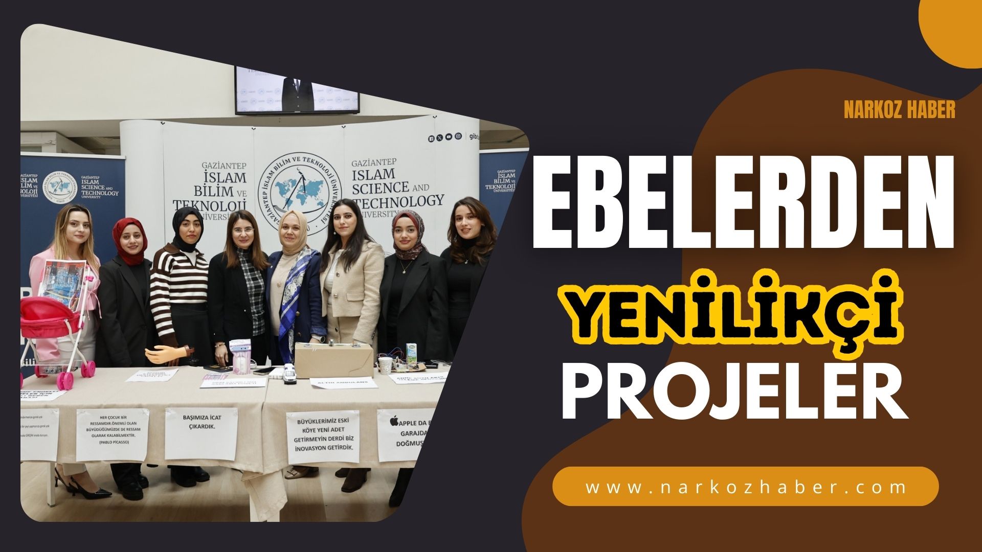 Ebelikte İnovasyon Projeleri Bilim Kafe’de Sergilendi