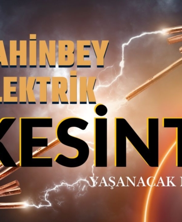 Gaziantep Şahinbey İlçesi Elektrik Kesintisi