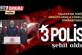 Yalova'da DAEŞ'e yönelik operasyonda 3 polis şehit oldu