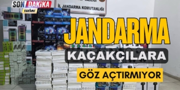 Jandarma kaçakçılara göz açtırmıyor