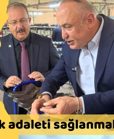 Melih Meriç; Ayakkabı Sektörü Zorda, Teşvik adaleti sağlanmalı
