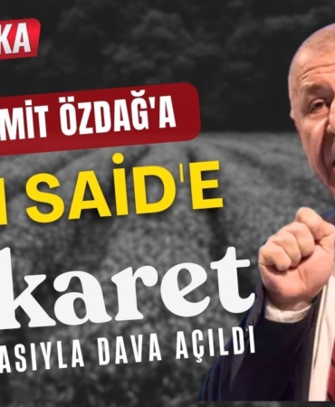 Prof. Dr. Ümit Özdağ'a Şeyh Said'e Hakaret Ettiği İddiasıyla Dava Açıldı