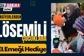 Şahinbey'de Anlamlı Dayanışma Kursiyerlerden Lösemili Çocuklara El Emeği Hediye