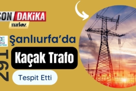 Şanlıurfa’da 291 Kaçak Trafo Tespit Etti