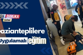 Acil Sağlık Hizmetleri Haftasında Gazianteplilere Uygulamalı Eğitim