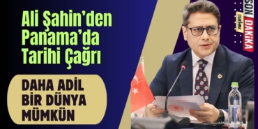 ALİ ŞAHİN Daha Adil Bir Dünya Mümkün