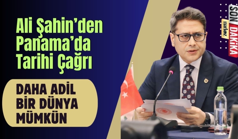 ALİ ŞAHİN Daha Adil Bir Dünya Mümkün