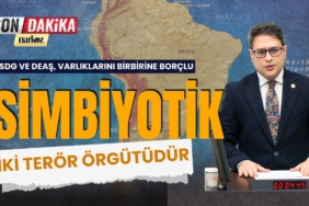 Ali Şahin SDG ve DEAŞ, Varlıklarını Birbirine Borçlu Simbiyotik İki Terör Örgütüdür