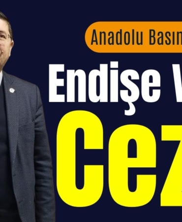 Anadolu Basını İçin Endişe Verici Ceza