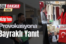 Nizip’ten Provokasyona Bayraklı Yanıt: "Bu Bayrağı Canımız Pahasına Koruruz"