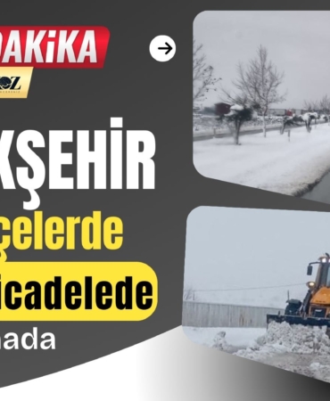  Büyükşehir Eş Zamanlı Tüm İlçelerde Karla Mücadelede Sahada