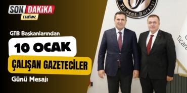 GTB Başkanlarından 10 Ocak Çalışan Gazeteciler Günü Mesajı